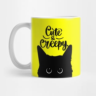 Cute & Creepy (Cat) Mug